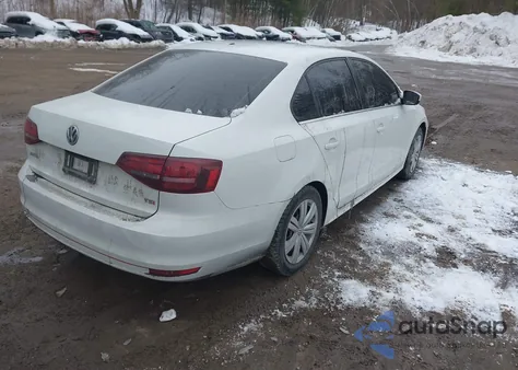 2017 Volkswagen Jetta 1.4T S z USA, uszkodzony, nr VIN 3VW2B7AJ0HM363889